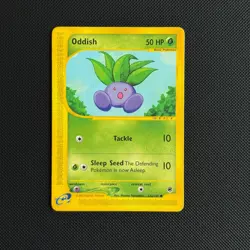 Pokemon TCG Expedition Oddish and Hoppip 2-Card Lot 2002 E-Reader LP - Image 4