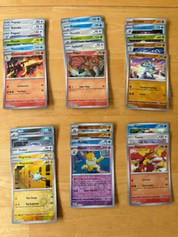 Pokemon Scarlet and Violet 151 Reverse Holo Lot 29 Cards - Near Mint - No Dupes - Image 1