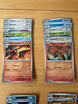 Pokemon Scarlet and Violet 151 Reverse Holo Lot 29 Cards - Near Mint - No Dupes - Image 2
