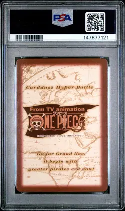 2000 ONE PIECE CARDDASS HYPER BATTLE GRAND BOX #C76 NAMI PSA 8 - Image 2