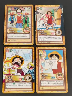 Luffy C222 C224 C490 One Piece Carddass Hyper Battle card Japanese Bandai eb298 - Image 1