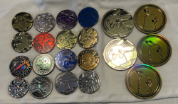 Pokemon TCG Lot of 21 coins - Mewtwo Shaymin Pikachu Charizard - Image 1