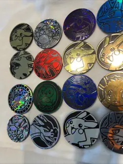 Pokemon TCG Lot of 21 coins - Mewtwo Shaymin Pikachu Charizard - Image 3