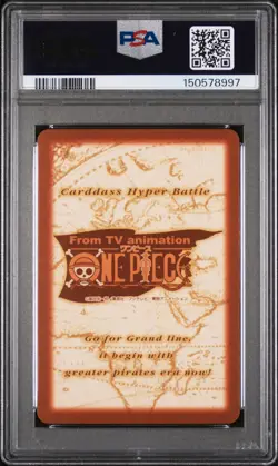 2000 ONE PIECE CARDDASS HYPER BATTLE PROMOS #C-JF01.4 ZORO PSA 9 - Image 2