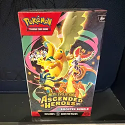 Pokemon TCG Mega Evolution: Ascended Heroes Booster Bundle (Damage to box) - Image 1