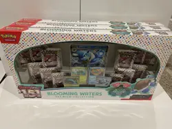 Pokemon 151 Blooming Waters Premium Collection Box Sealed x3 - Image 2