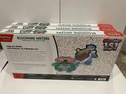 Pokemon 151 Blooming Waters Premium Collection Box Sealed x3 - Image 3