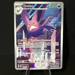 Pokemon TCG Crobat 093/086 Chaos Rising Illustration Rare NM - Image 1