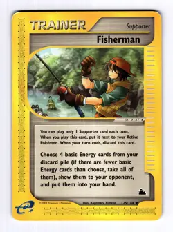 Fisherman Skyridge #125 (2003) Uncommon LP Pokemon - Image 1