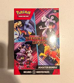 Pokemon TCG Scarlet & Violet Destined Rivals Booster Bundle Box 6 Packs English - Image 1