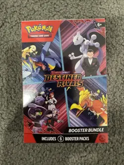 Pokemon TCG Scarlet & Violet—Destined Rivals Booster Bundle 6 Packs - Image 1