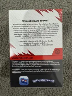 Pokemon TCG Scarlet & Violet—Destined Rivals Booster Bundle 6 Packs - Image 3