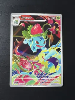 Pokemon Mega Evolution Ivysaur IR 134/132 and Mega Venusaur EX Ultra Rare Lot - Image 1