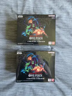 One Piece Card Game OP06 Wings of the Captain Booster Box English x2 SEALED! - Image 1
