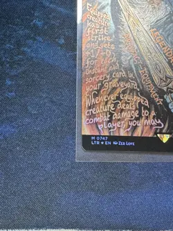 Glamdring Borderless Poster NM Foil MTG Lord of the Rings - Image 4