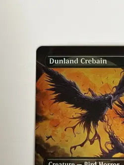 Dunland Crebain 411 MTG Lord of the Rings 2023 Near Mint Borderless Foil - Image 5