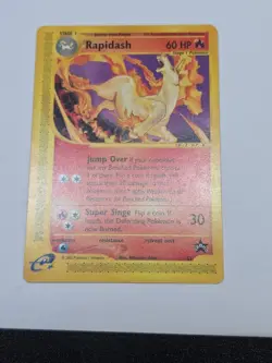 2002 Pokemon Rapidash #51 WOTC Black Star Promo Vintage E-Reader TCG MINT COMP - Image 4