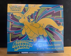 Pokemon TCG Pokemon Center Elite Trainer Box Mega Evolution: Ascended Heroes - Image 1