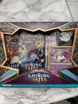Pokemon TCG SHINING FATES MAD PARTY PIN COLLECTION 1 Box (SEALED) 820650808685 - Image 2