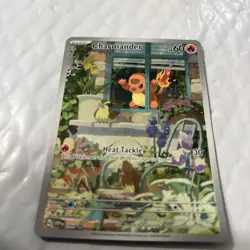Charmander 2023 Pokemon SV Obsidian Flames ETB Promo #044 - Image 2