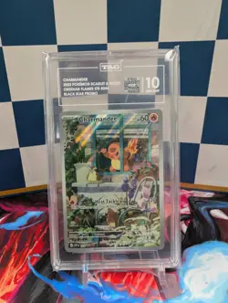 2023 Charmander 044 44 Obsidian Flames ETB Promo Pokemon TAG 10 - Image 1