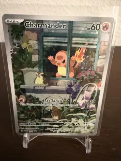 2023 Pokemon SVP Obsidian Flames ETB Charmander #044 Black Star Promo - Image 1