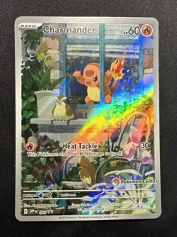 Pokemon Charmander SVP EN #044, Obsidian Flames Pokemon Center Stamped ETB Promo - Image 1