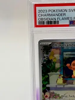 2023 POKEMON OBSIDIAN FLAMES POKEMON CENTER ETB PROMO SVP #044 CHARMANDER PSA 8 - Image 2