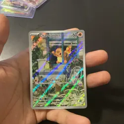 Pokemon Charmander 044 SV Obsidian Flames ETB Promo Illustration - Image 1