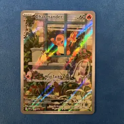 Pokemon Charmander Full Art ETB Promo - Obsidian Flames 2023 - 044 - Image 1