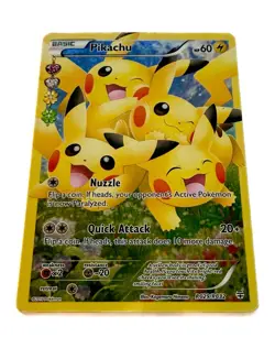 Pokemon Pikachu RC29/RC32 Full Art Holo Radiant Collection XY Generations LP/MP - Image 1