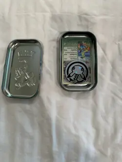EMPTY STORAGE BOXES, TINS POKEMON CELEBRATIONS 25TH ANNIVERSARY. Empty. Read - Image 5