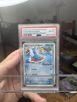 Pokemon PokePark Mudkip Promo Card 048/Pcg-p Japanese Edition PSA 8 - Image 1