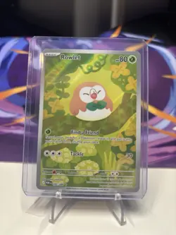Pokemon TCG Rowlet 090/088 Perfect Order Holo Ultra Rare NM - Image 1