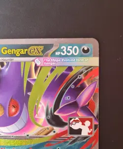 Pokemon Mega Gengar ex 056/094 PRIZE PACK SERIES 9 Play Stamp Promo - Image 5