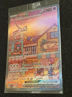 Pokemon TCG Mew EX 053 SIR Black Star Promo 151 NM SEALED, Fast Ship, US Seller - Image 2