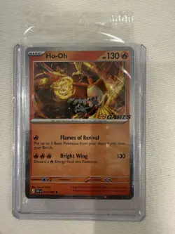 Pokemon TCG Ho-Oh EB Games Stamped Promo 010/086 Chaos Rising Preorder (SEALED!) - Image 1