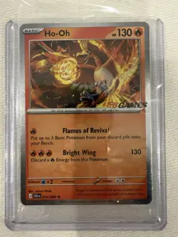 Pokemon TCG Ho-Oh EB Games Stamped Promo 010/086 Chaos Rising Preorder (SEALED!) - Image 3