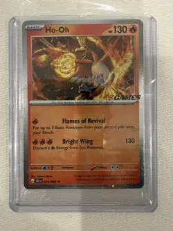 Pokemon TCG Ho-Oh EB Games Stamped Promo 010/086 Chaos Rising Preorder (SEALED!) - Image 4