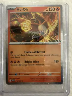 Pokemon TCG Ho-Oh EB Games Stamped Promo 010/086 Chaos Rising Preorder (SEALED!) - Image 5