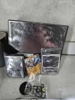 Pitch Black Pokemon Centre Bundle 250 Cards Promo And Accessories Included Tcg - Image 2