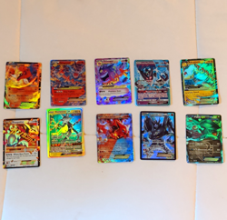 Pokemon TCG 50-Card Mixed Lot Foil EX GX Mega - Groudon Gengar Mewtwo - Image 1
