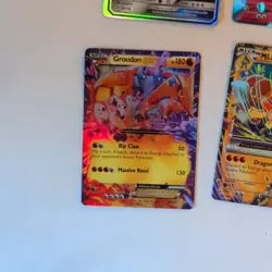 Pokemon TCG 50-Card Mixed Lot Foil EX GX Mega - Groudon Gengar Mewtwo - Image 4