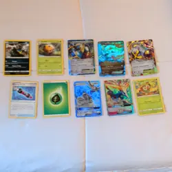 Pokemon TCG 50-Card Mixed Lot Foil EX GX Mega - Groudon Gengar Mewtwo - Image 5
