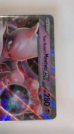 Team Rocket’s Mewtwo EX 081/182 Stamp Play! Prize Pack Pokemon TCG NM - Image 2