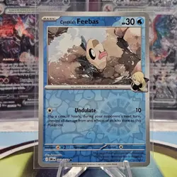 Cynthia's Feebas 052/182 Reverse Holo Destined Rivals Pokemon TCG NM/M - Image 1
