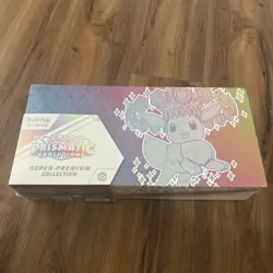 Pokemon Scarlet & Violet Prismatic Evolutions Super Premium Collection Box TCG - Image 1