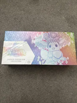 Pokemon TCG Prismatic Evolutions Super Premium Collection New unsealed - Image 1