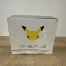 Pokemon 25th Celebrations Elite Trainer Box (ETB) Factory Sealed w/ Minor Defect - Image 1