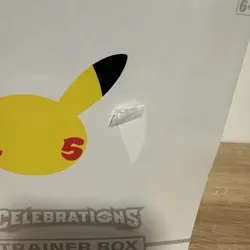Pokemon 25th Celebrations Elite Trainer Box (ETB) Factory Sealed w/ Minor Defect - Image 2